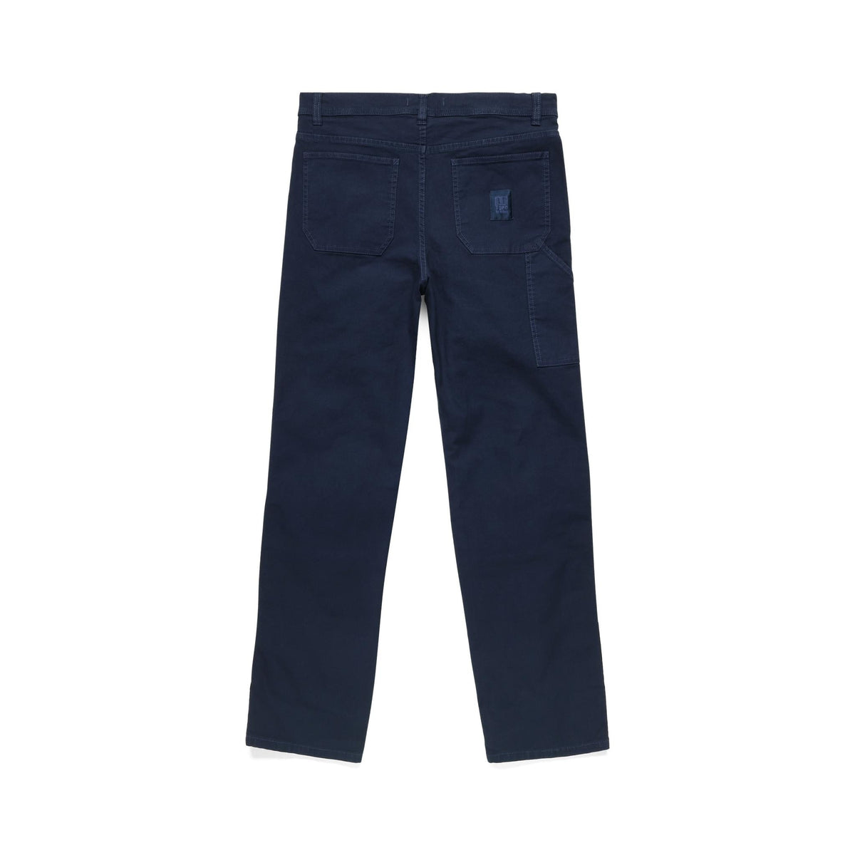 Back View of Topo Designs Utility Pants - Men's in "Midnight"
