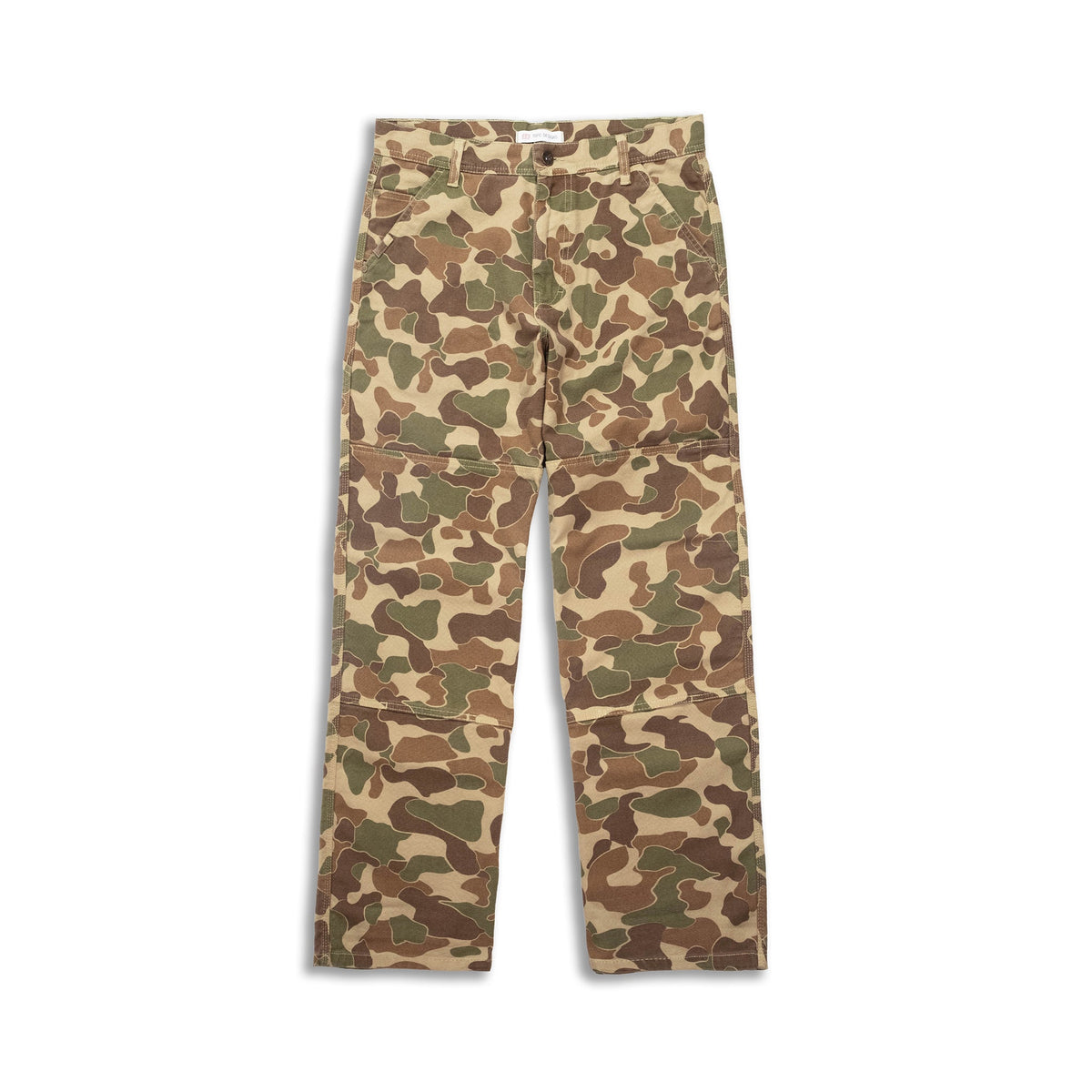 Front view of Topo Designs Utility Pants - Men's in "Duck Camo"