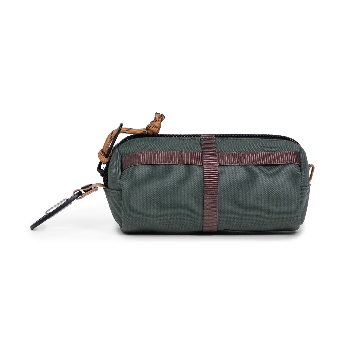 Back View of Topo Designs Burrito Bag in "Forest / Woodland"