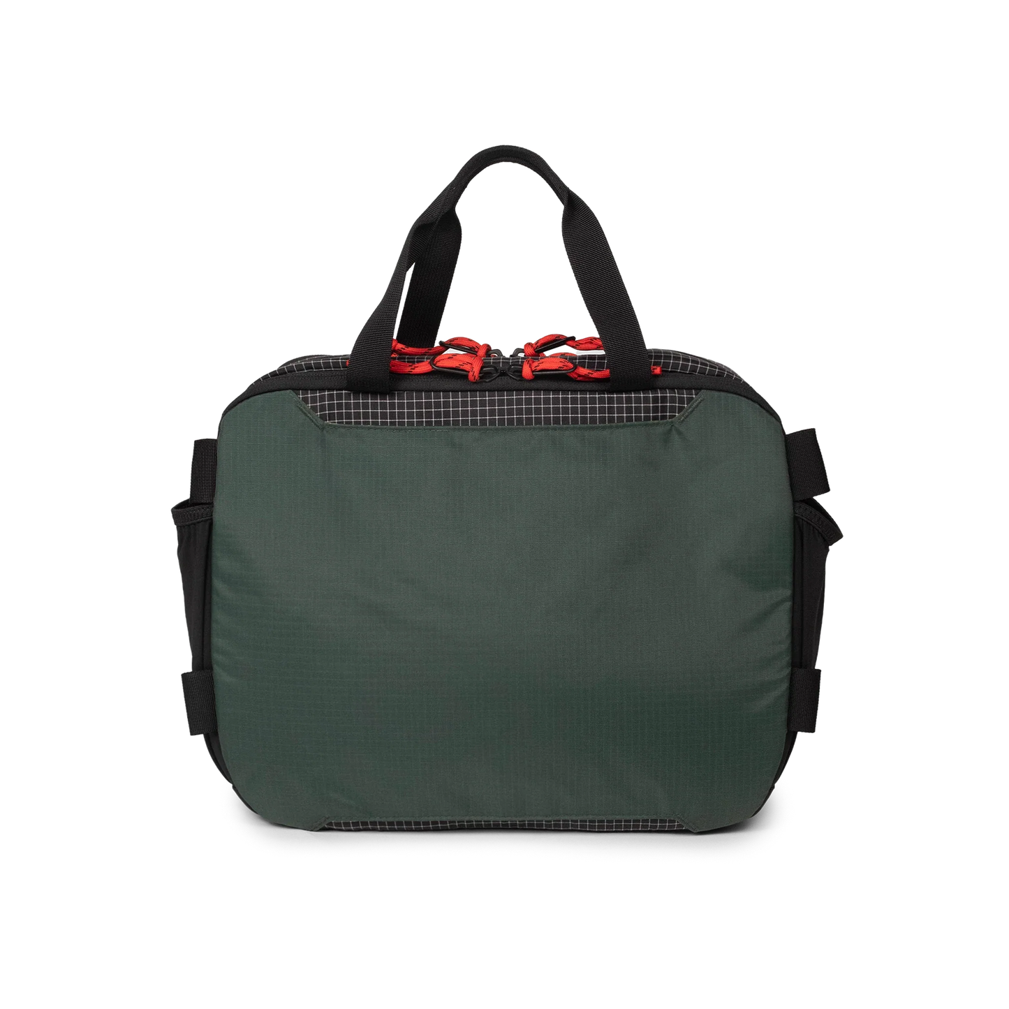 Back View of Topo Designs Mountain Cross Bag in "Grid / Very Peri"