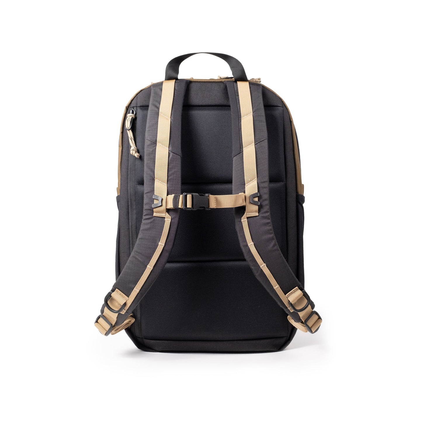 Back View of Topo Designs Commuter Backpack in "Desert Palm / Elmwood"