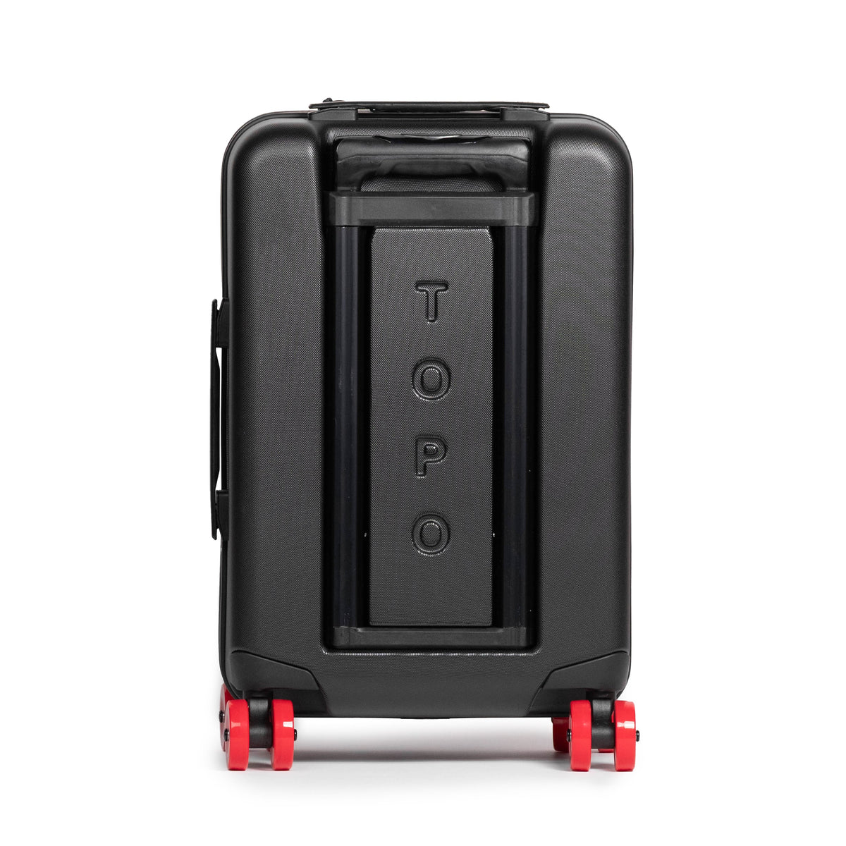 General back shot of Topo Designs Global Pro Travel Roller Bag