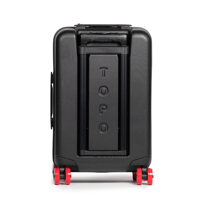 General back shot of Topo Designs Global Pro Travel Roller Bag