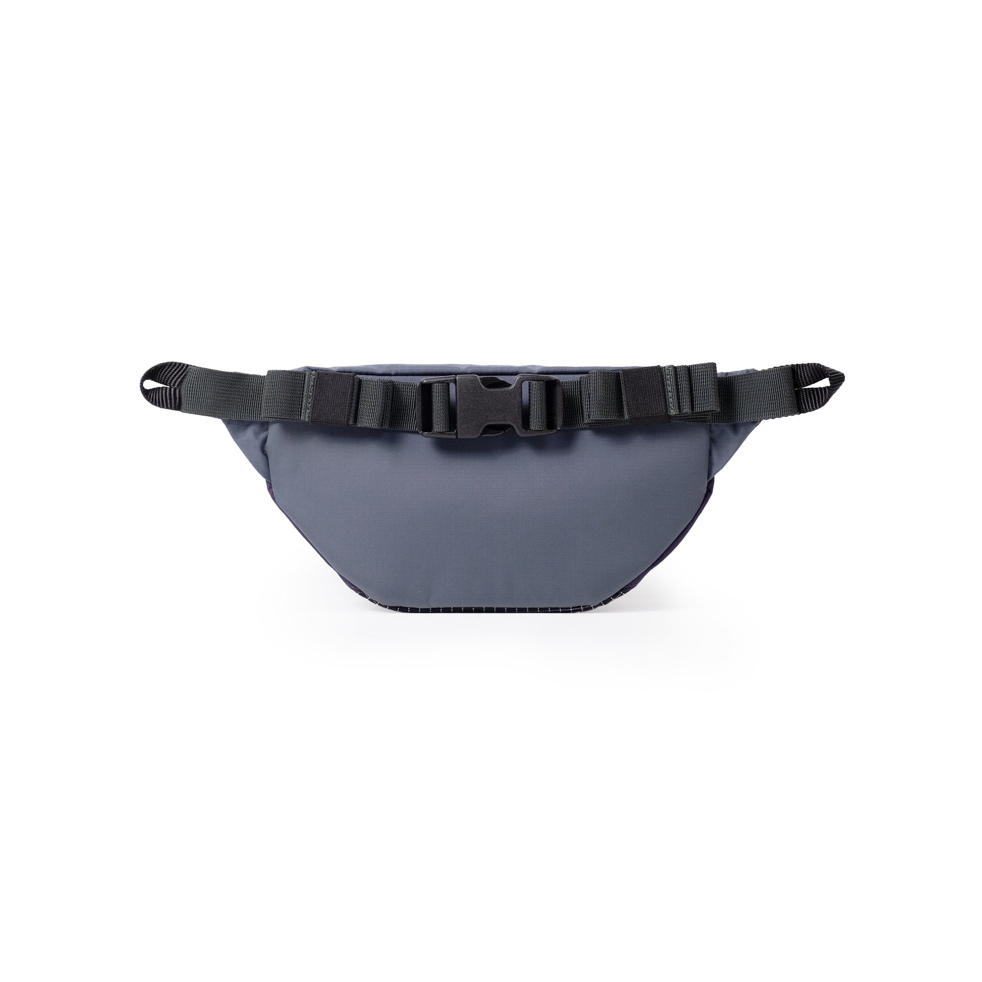 Back View of Topo Designs Mountain Waist Pack in "Nightshade / Grid"