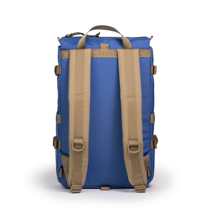 Back View of Topo Designs Rover Pack Classic in "Cobalt"