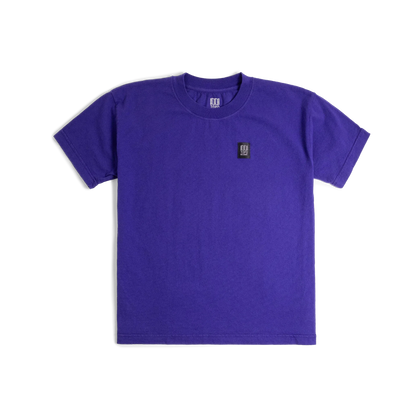 Front image of Topo Designs x Soft Goods Label Tee in "Jelly"