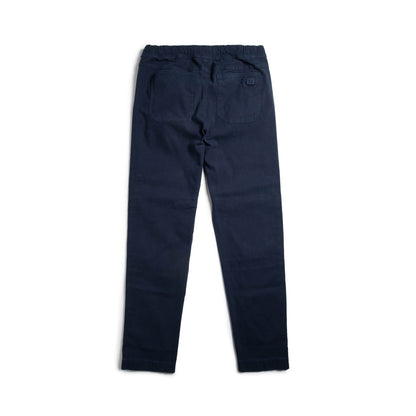 Back View of Topo Designs Dirt Pants Slim - Women's in "Midnight"