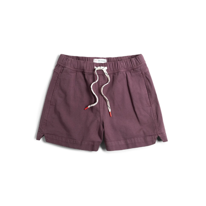 Front View of Topo Designs Dirt Shorts - Women's in "Huckleberry"