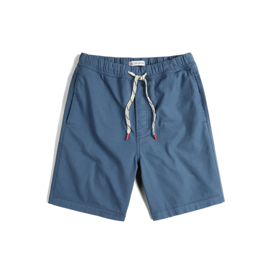 Front View of Topo Designs Dirt Shorts - Men's in "Stone Blue"